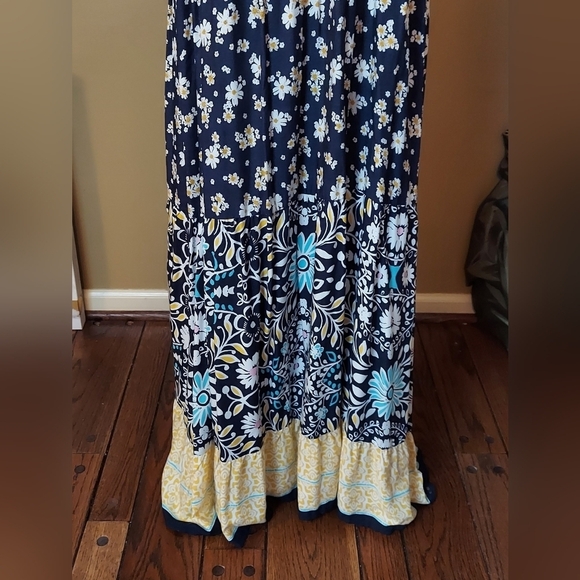 Kaktus Floral Maxi Dress - Size L - Picture 11 of 13